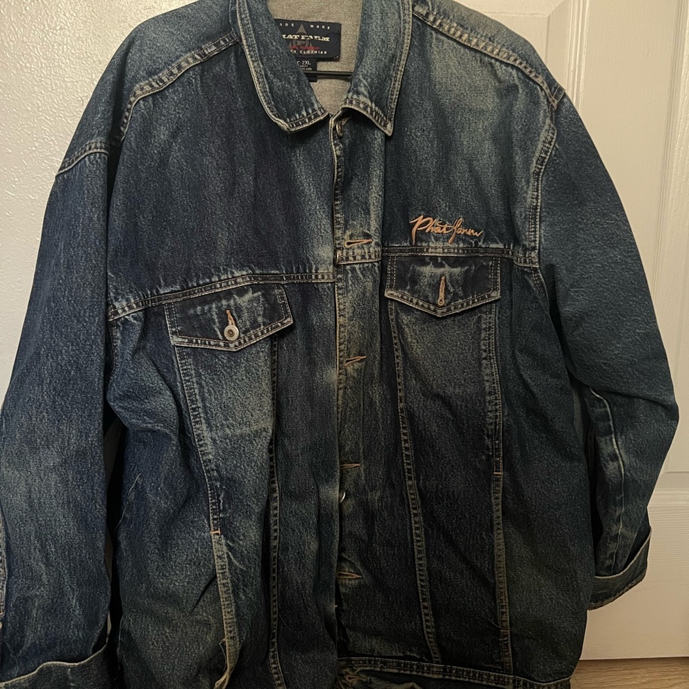 Phat Farm Dark Blue Denim Jacket